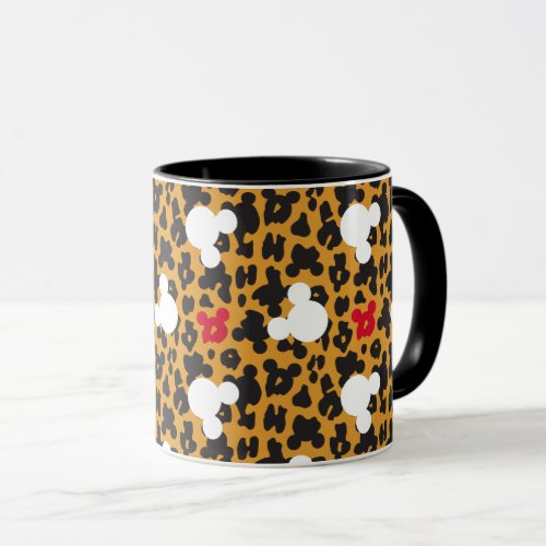 Minnie Mouse  Leopard Pattern Mug