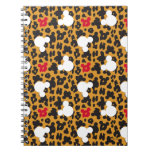 Minnie Mouse | Leopard Pattern Notebook