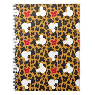 Minnie Mouse Leopard Pattern Notebook