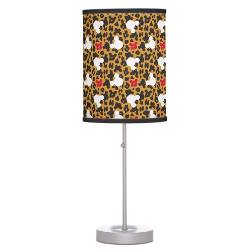 Minnie Mouse  Leopard Pattern Table Lamp