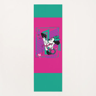 Disney Vintage Daisy Duck Holiday Cheer Yoga Mat by Ralphd Sloan - Pixels