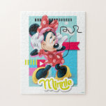 Minnie Mouse Listening To Music Jigsaw Puzzle<br><div class="desc">Minnie Mouse listens to music on her headphones!</div>