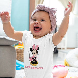 Minnie Mouse   Little Sister Baby Bodysuit