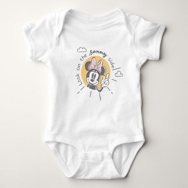 Minnie Mouse | Look on the Sunny Side Baby Bodysuit (Front)