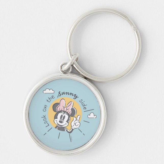 Minnie Mouse | Look on the Sunny Side Keychain (Front)