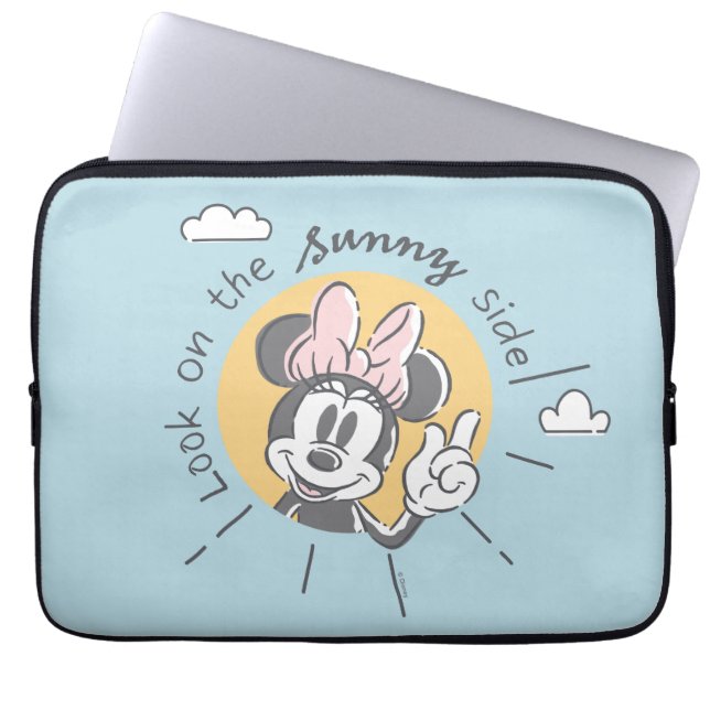 Minnie Mouse | Look on the Sunny Side Laptop Sleeve (Front)