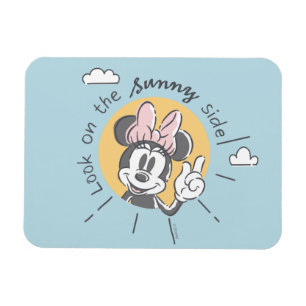 Minnie Mouse Look on the Sunny Side Magnet