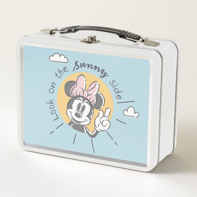 Minnie Mouse | Look on the Sunny Side Metal Lunch Box (Front)