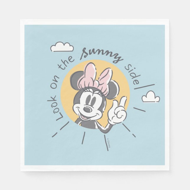 Minnie Mouse | Look on the Sunny Side Napkins (Front)