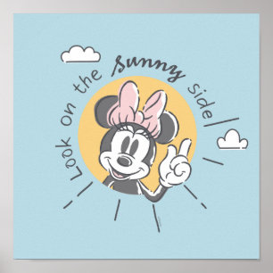 Minnie Mouse   Look on the Sunny Side Poster