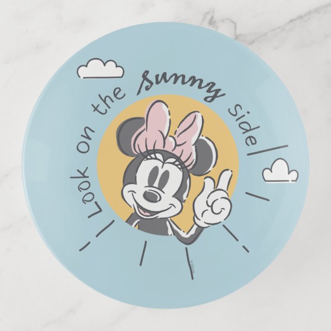 Minnie Mouse | Look on the Sunny Side Trinket Tray (Front)