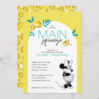 Minnie Mouse | Main Squeeze Lemon Bridal Shower