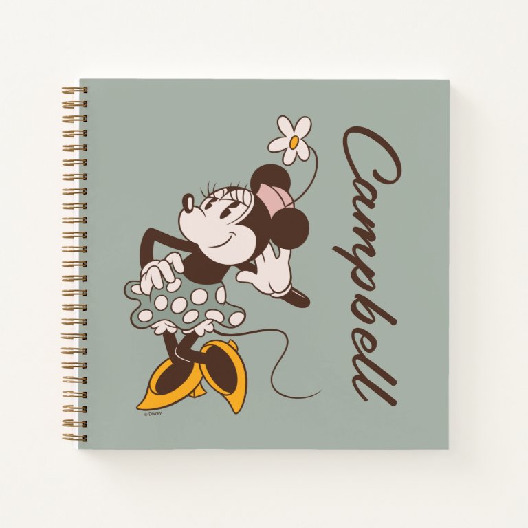 Minnie Mouse | Minnie | Add Your Name Notebook