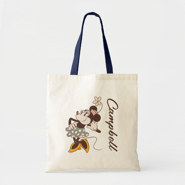Minnie Mouse | Minnie | Add Your Name Tote Bag (Front)
