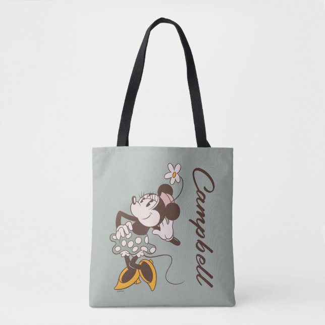 Minnie Mouse | Minnie | Add Your Name Tote Bag (Front)