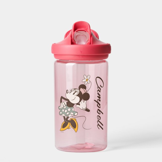 Minnie Mouse | Minnie | Add Your Name Water Bottle (Front)