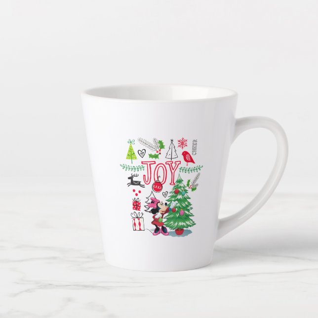 Minnie Mouse | Minnie's Christmas Joy Latte Mug (Right)