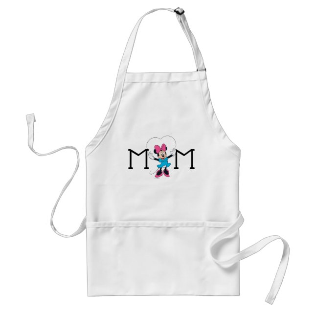 Minnie Mouse - Mom, I Love You This Much! Adult Apron (Front)