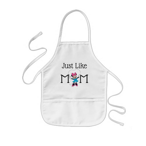 Minnie Mouse _ Mom I Love You This Much Kids Apron