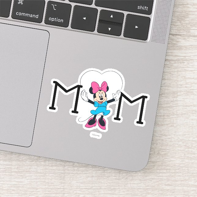 Minnie Mouse - Mom, I Love You This Much! Sticker (Detail)