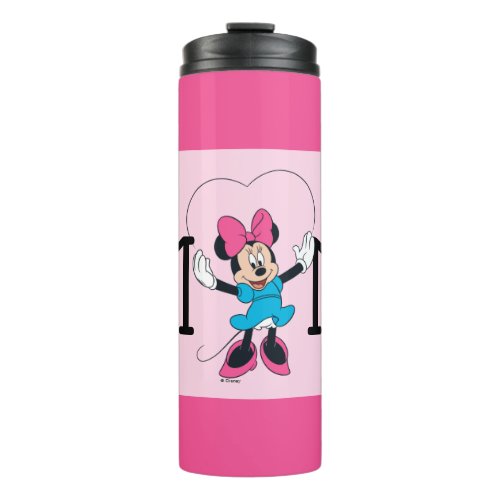 Minnie Mouse _ Mom I Love You This Much Thermal Tumbler