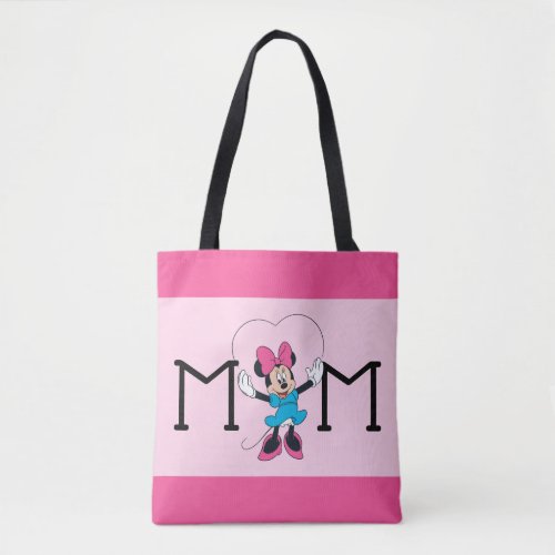 Minnie Mouse _ Mom I Love You This Much Tote Bag