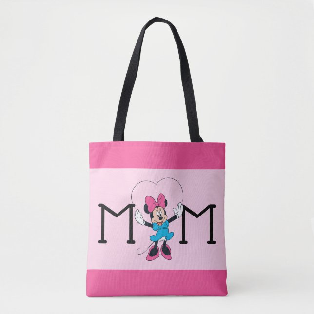 Minnie Mouse - Mom, I Love You This Much! Tote Bag (Front)