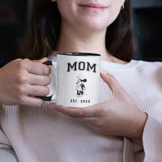 Minnie Mouse Mom with Date  Mug