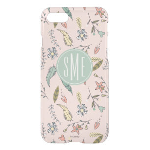 Minnie Mouse Monogram Adventures Await Pattern iPhone SE/8/7 Case