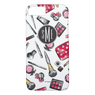 Minnie Mouse   Monogram #what'sinmypurse Pattern iPhone 8/7 Case