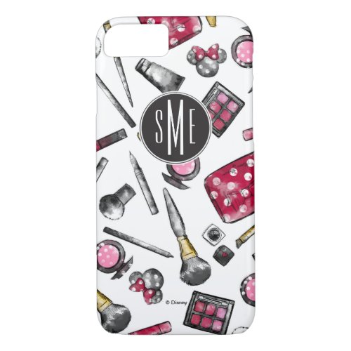 Minnie Mouse  Monogram whatsinmypurse Pattern iPhone 87 Case