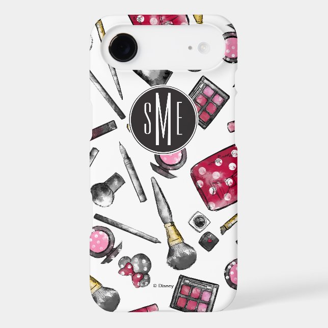 Minnie Mouse | Monogram #what'sinmypurse Pattern Case-Mate iPhone Case (Back)