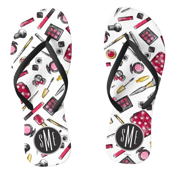 flip flops minnie mouse