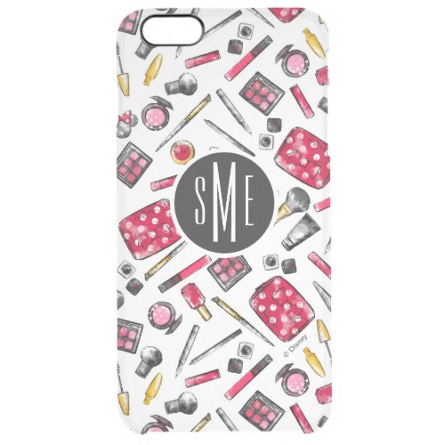 Minnie Mouse  Monogram whatsinmypurse Pattern Clear iPhone 6 Plus Case