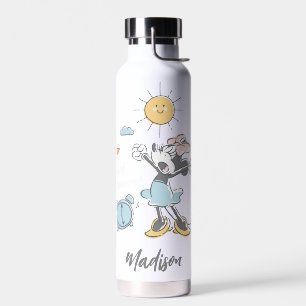 Minnie Mouse   Morning Wake Up   Add Your Name Water Bottle