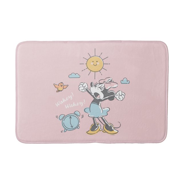 Minnie Mouse | Morning Wake Up Bath Mat (Front)