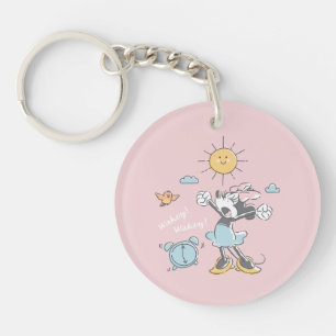 Minnie Mouse Morning Wake Up Keychain