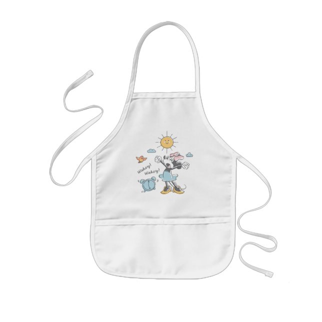 Minnie Mouse | Morning Wake Up Kids' Apron (Front)