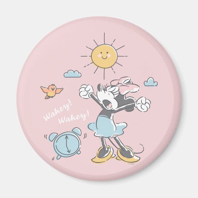 Minnie Mouse | Morning Wake Up Magnet (Front)