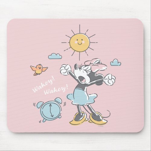 Minnie Mouse  Morning Wake Up Mouse Pad