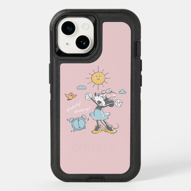 Minnie Mouse | Morning Wake Up Otterbox iPhone Case (Back)