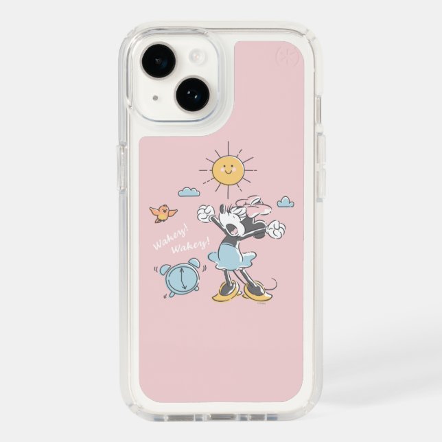 Minnie Mouse | Morning Wake Up Speck iPhone Case (Front)