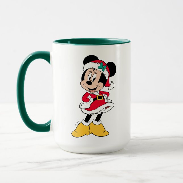 Minnie Mouse | Mrs. Claus Outfit Mug (Left)