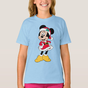 Minnie Mouse   Mrs. Claus Outfit T-Shirt