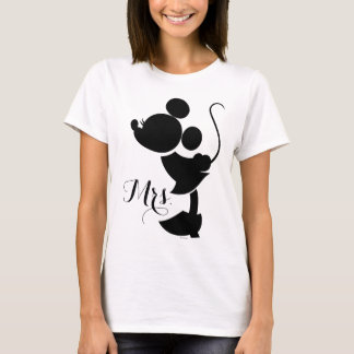 Minnie Mouse Mrs. Wedding Silhouette T-Shirt