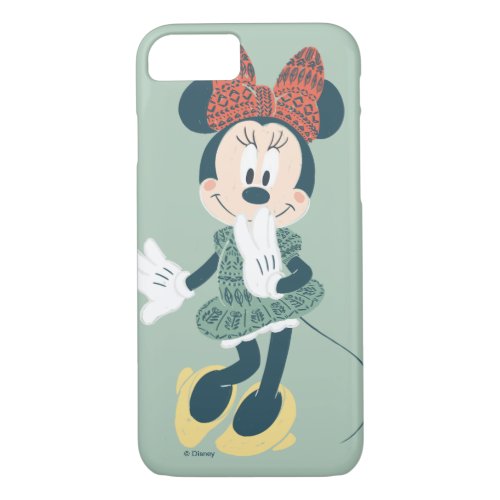 Minnie Mouse  Never Stop Exploring iPhone 87 Case