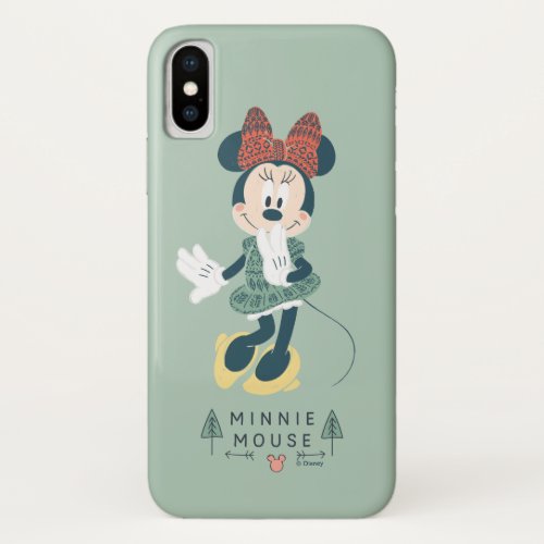 Minnie Mouse  Never Stop Exploring iPhone X Case