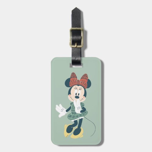 Minnie Mouse  Never Stop Exploring Luggage Tag