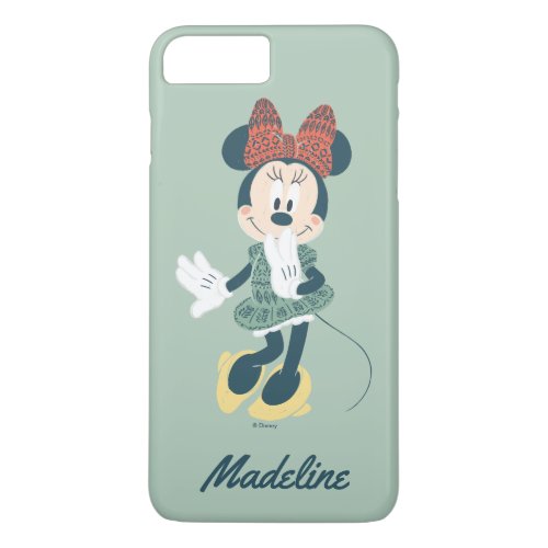 Minnie Mouse  Never Stop Exploring  Your Name iPhone 8 Plus7 Plus Case