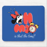 Minnie Mouse Oh My Is That the Time Pad<br><div class="desc">Bright, bold, and full of playful energy, this fun Minnie Mouse artwork captures a relatable “oh my” moment with expressive character charm and a cheerful pop of color. The lively typography and whimsical clock detail make this design feel dynamic, humorous, and instantly eye-catching. Perfect for customizable Zazzle products like t-shirts,...</div>